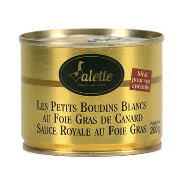 Little White Sausages with Duck Foie Gras Little White Sausages with Duck Foie Gras