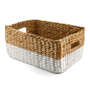Large Hyacinth Basket With Handles