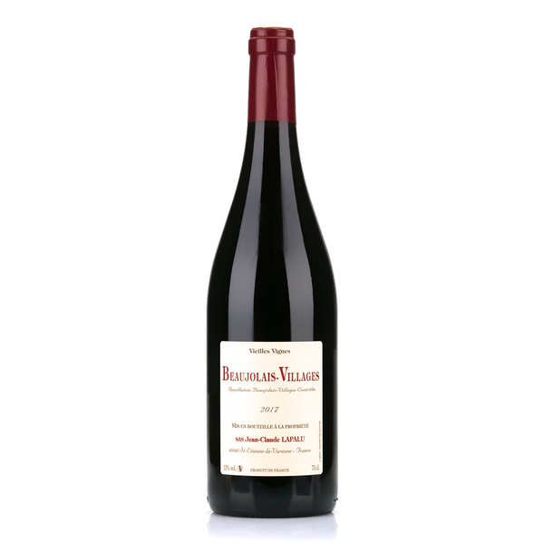 Beaujolais villages rouge 'vieilles vignes' bio - bouteille 75cl - 2018