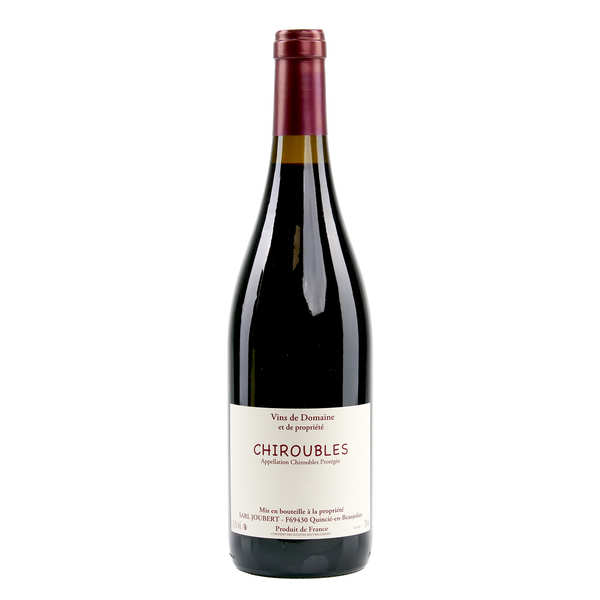 Chiroubles - vin rouge du beaujolais sans sulfite ajouté - bouteille 75cl - 2016