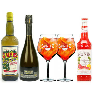 Kit de préparation du cocktail Spritz Auvergnat Kit de préparation du cocktail Spritz Auvergnat