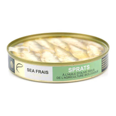 Organic Sprats in Olive Oil Organic Sprats in Olive Oil