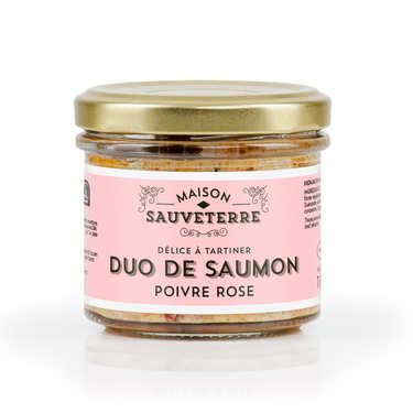 Salmon with Pink Peppercorns to Spread - Maison Sauveterre Salmon with Pink Peppercorns to Spread - Maison Sauveterre