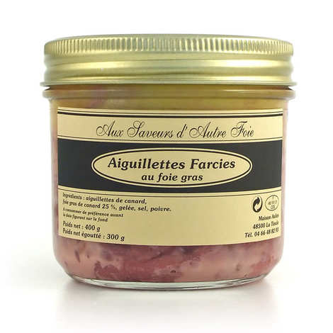 Maison Aulas - Aiguillettes farcies au foie gras de canard