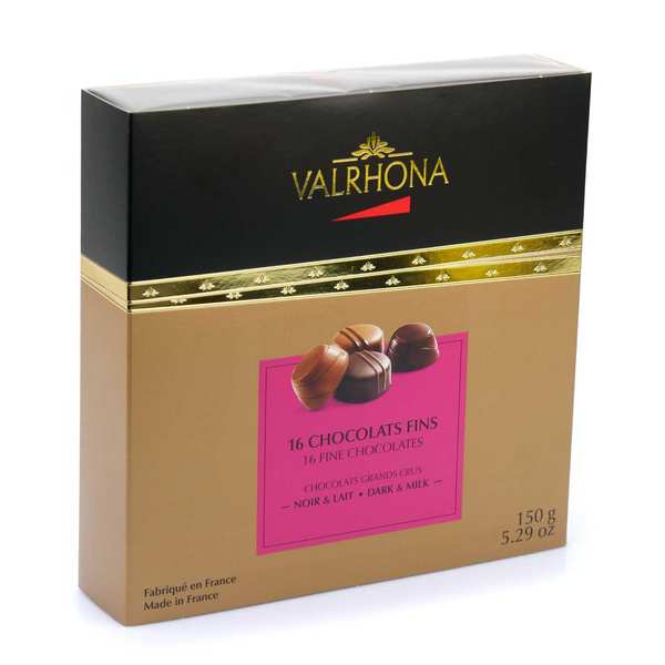 Valrhona: chocolates & chocolates découverte ✓ gift box
