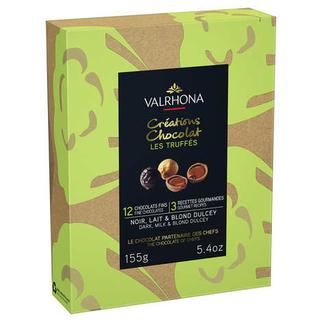 Coffret 12 chocolats truffés Valrhona assortis - Valrhona