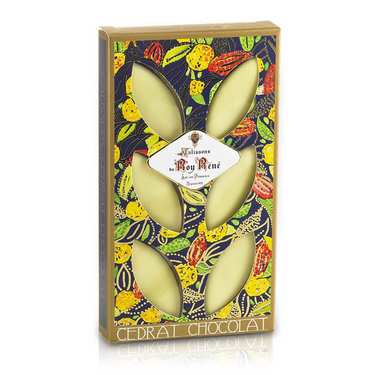 French Calissons d'Aix - Decorated Case Chocolat and Citron French Calissons d'Aix - Decorated Case Chocolat and Citron