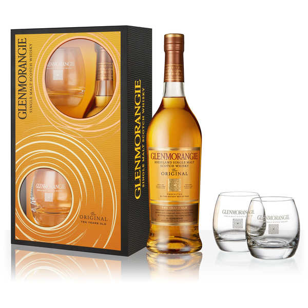 Glenmorangie GIFT w/2 Glasses 10Yr Single Malt 750ml :: Single Malt Scotch