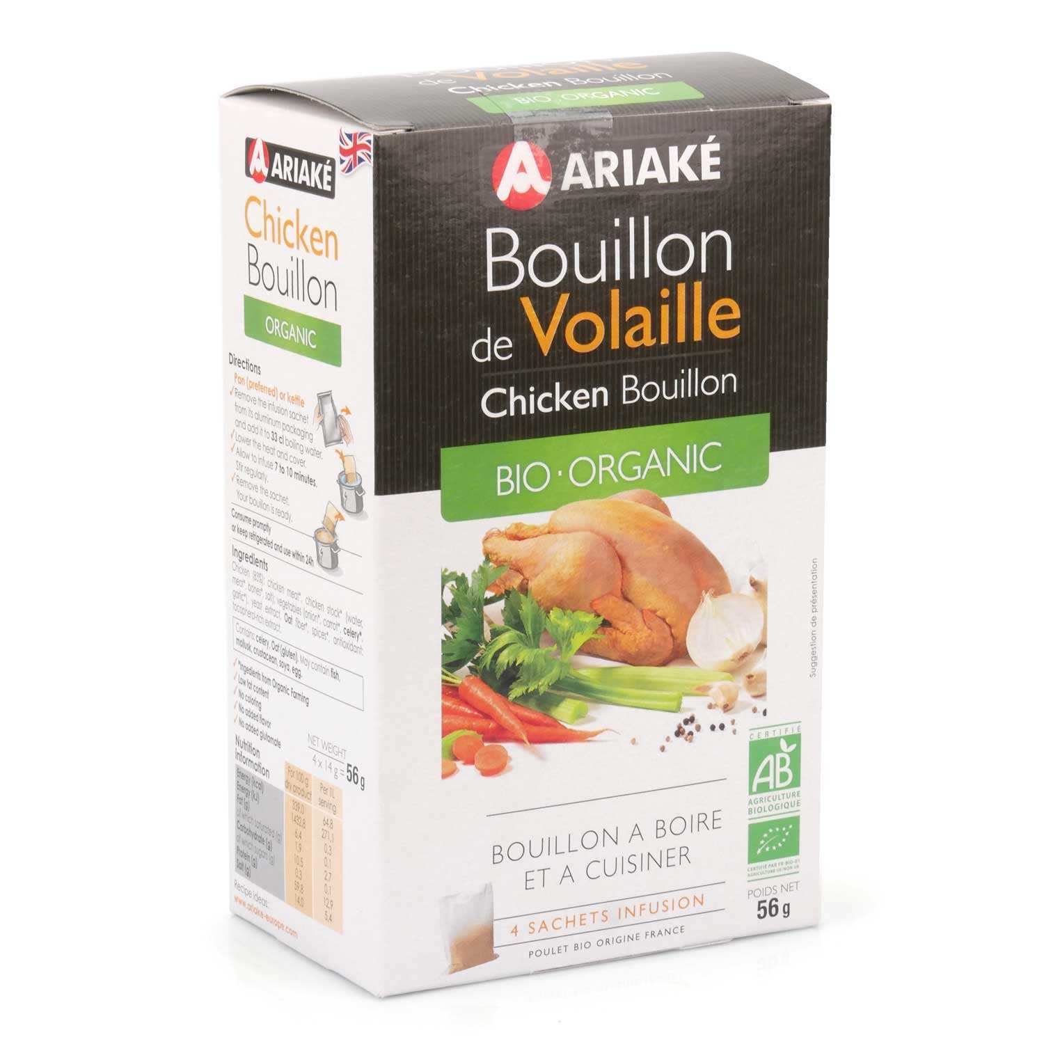 Bouillon de volaille bio Ariaké Ariaké Japan
