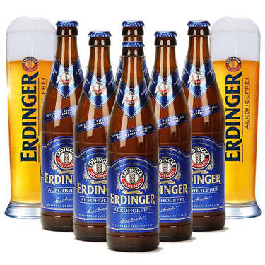 Erdinger lager alcohol free and 2 glasses discovery offer Erdinger lager alcohol free and 2 glasses discovery offer
