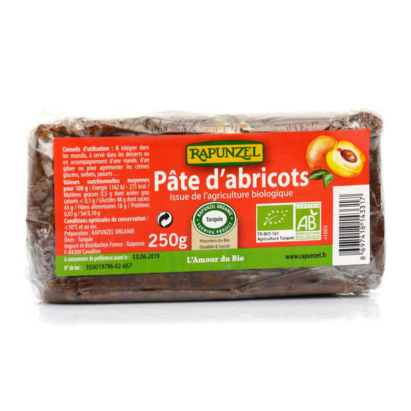 Organic Apricot Paste from Turkey Rapunzel