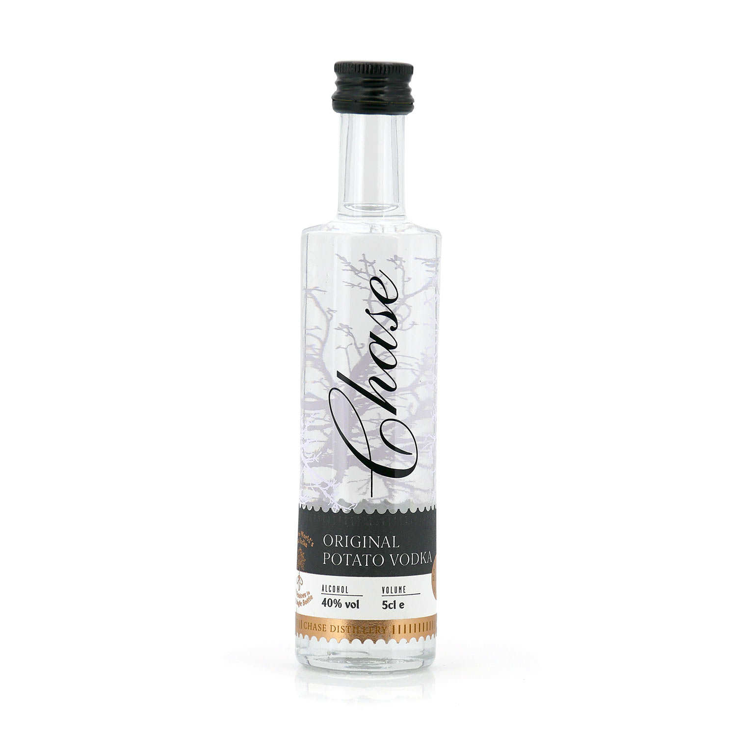 Sample bottle of Chase Potato Vodka 40 Chase