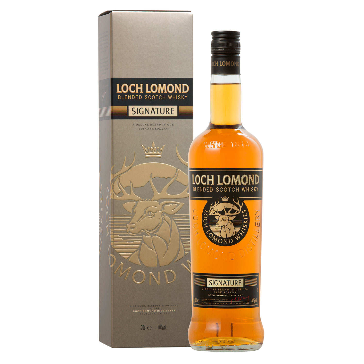 Loch Lomond Signature Whisky 40% - Loch Lomond Whiskies