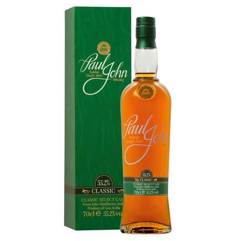 Indian Whisky Paul John Classic Select Cask 55.2% - Paul John Distillery