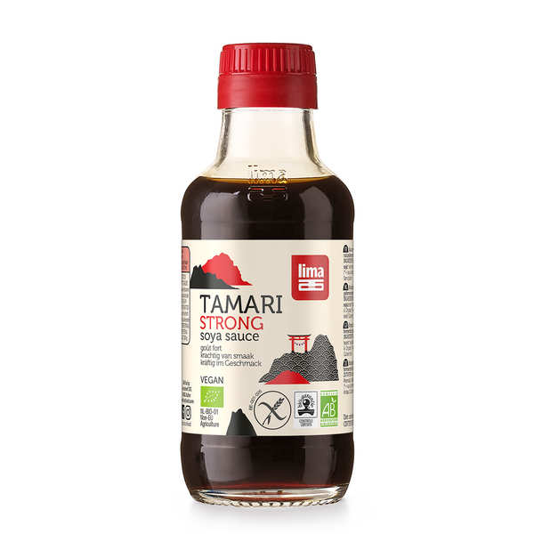 Sauce soja Tamari bio et vegan - Bouteille de 145ml