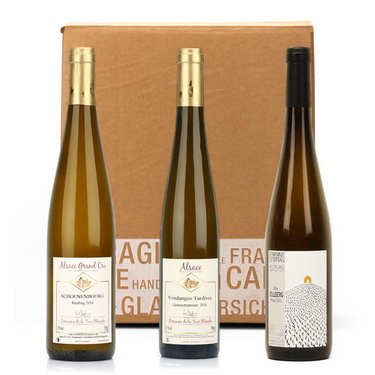 Box 3 grands vins d'Alsace Box 3 grands vins d'Alsace
