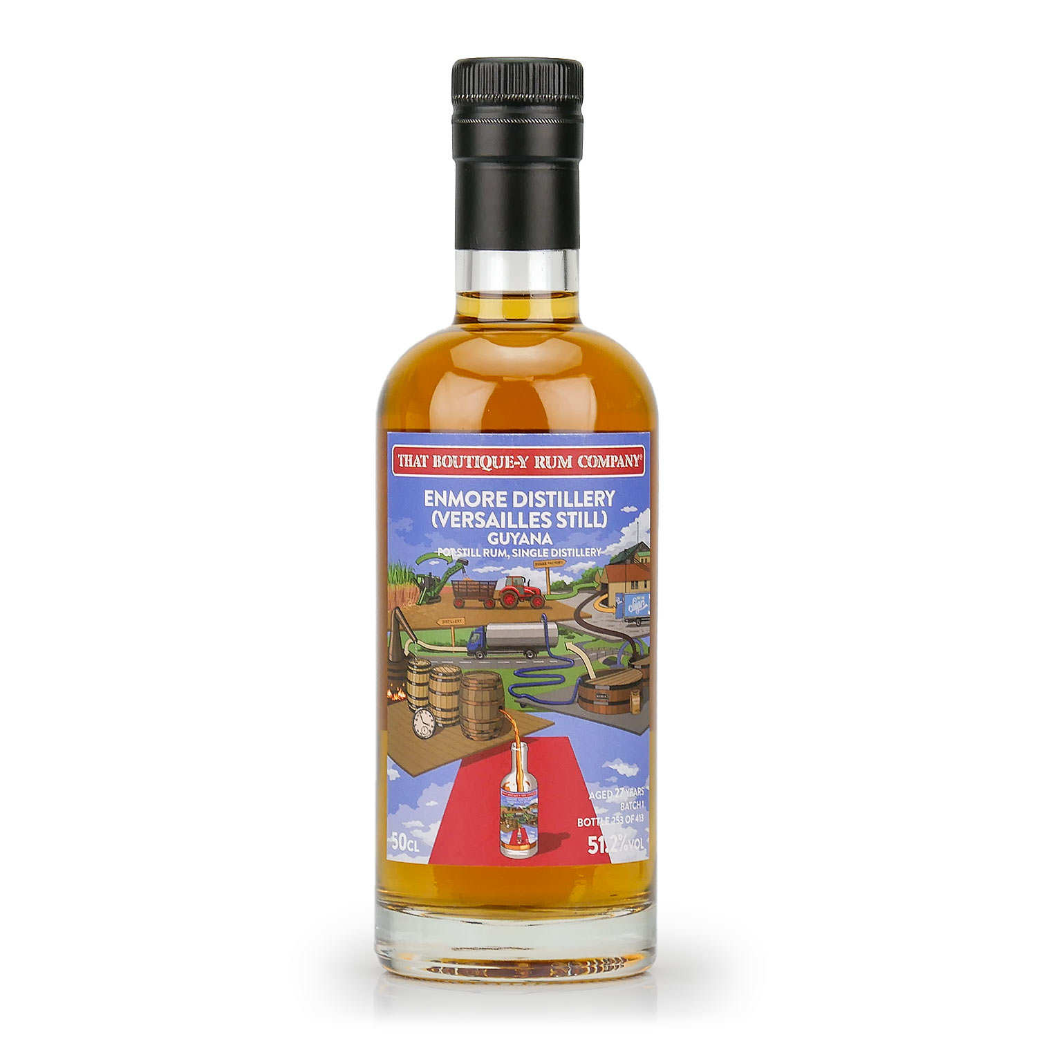 Rum Enmore 27 years Batch 1 Guyana 51.2 Enmore Distillery