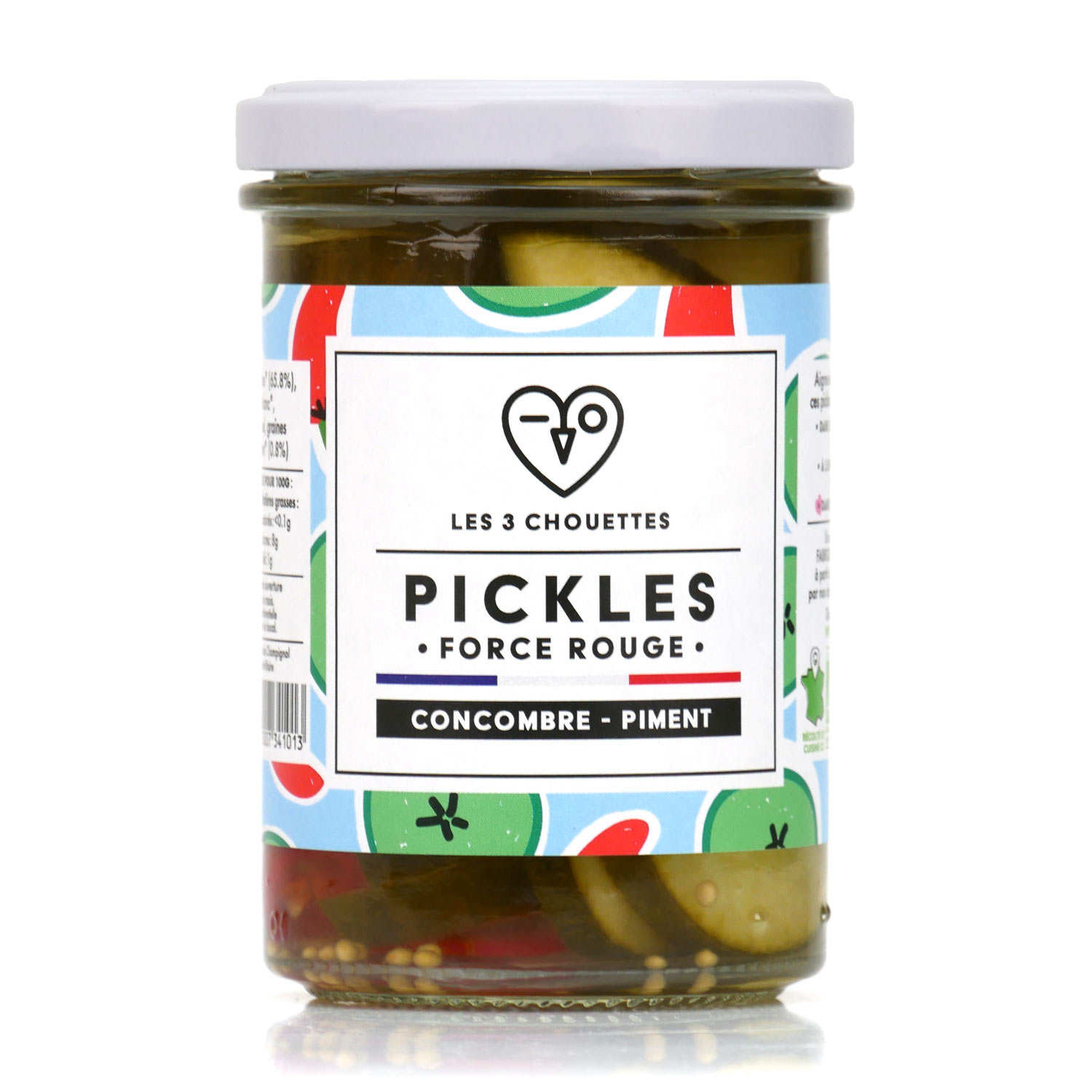 Pickles de piment bio Les 3 Chouettes