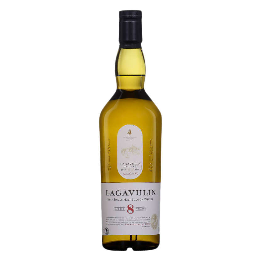 Coffret Cadeau Whisky LAGAVULIN 8 ans + 2 verres