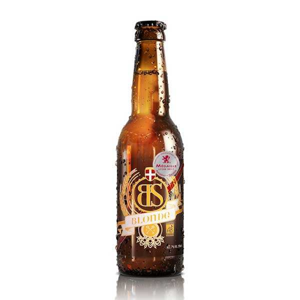 Bs blonde - bière blonde bio de savoie 5% - bouteille 33cl
