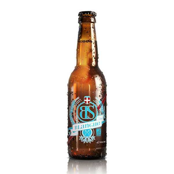 Bs blanche - bière blanche bio de savoie 5% - bouteille 33cl