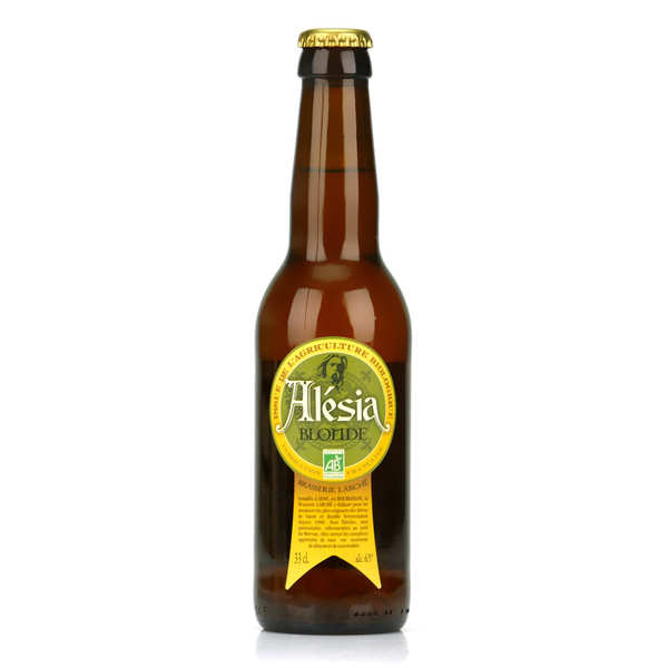 Alésia - bière blonde bio de bourgogne 6.5° - bouteille 33cl