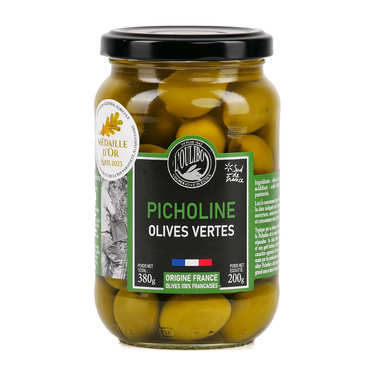 Olives vertes Picholines natures Olives vertes Picholines natures
