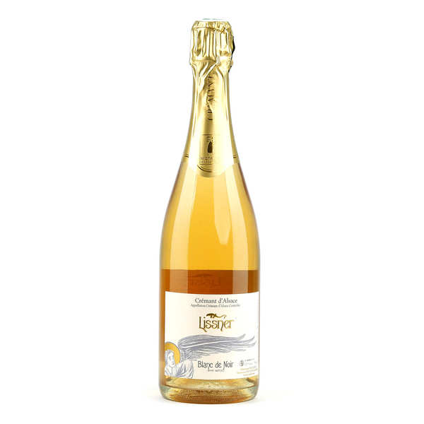 Sparkling White Wine from Alsace Blanc de noir Organic and No