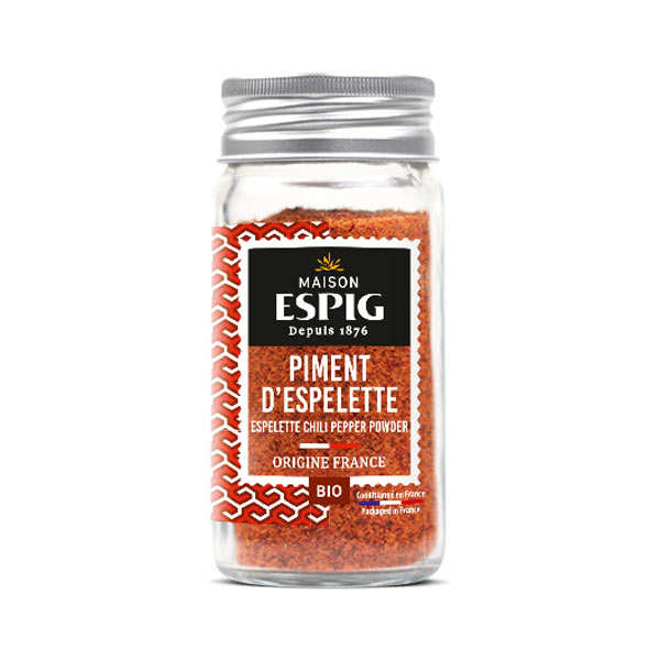 Organic Espelette Chilli Pepper PDO Maison Espig