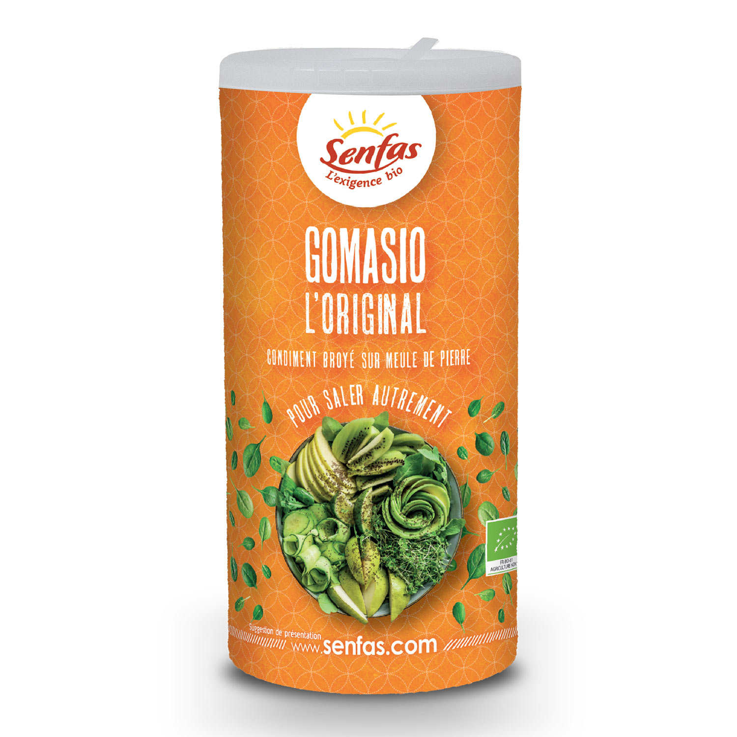  Organic Garlic Gomasio - Sesame Seeds Sea Salt & Garlic 3.5  Ounce (100 Grams) Jar : Sesame Seeds Spices And Herbs : Grocery & Gourmet  Food