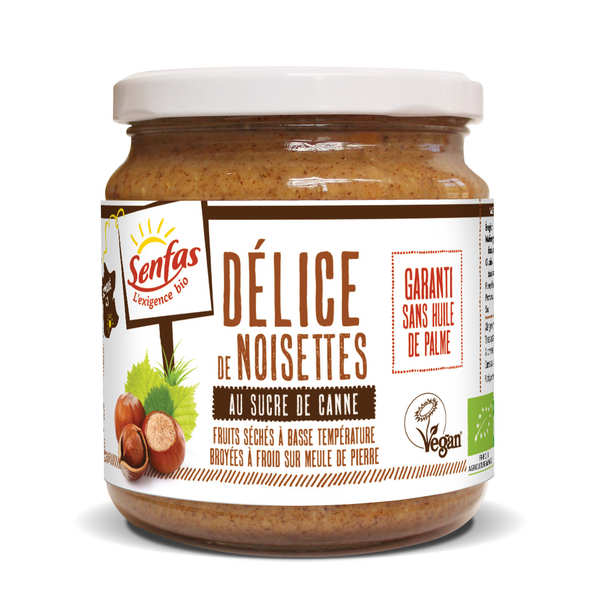Organic Hazelnuts Delight Spread Senfas