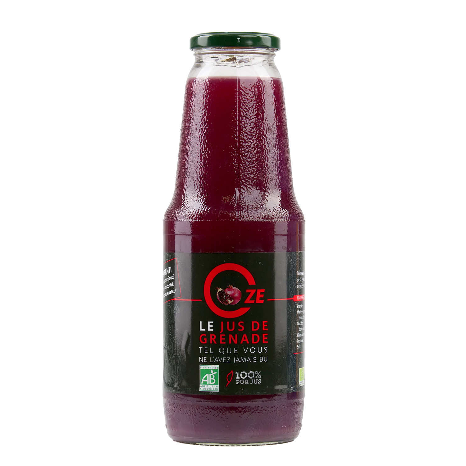 Pur jus de grenade bio 1L - Oze