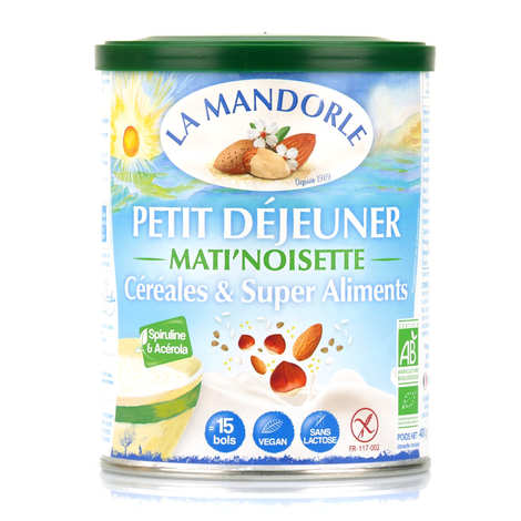 Lait d'Amande Bio - La Mandorle - Sans Lactose - Lait en Poudre Végétal