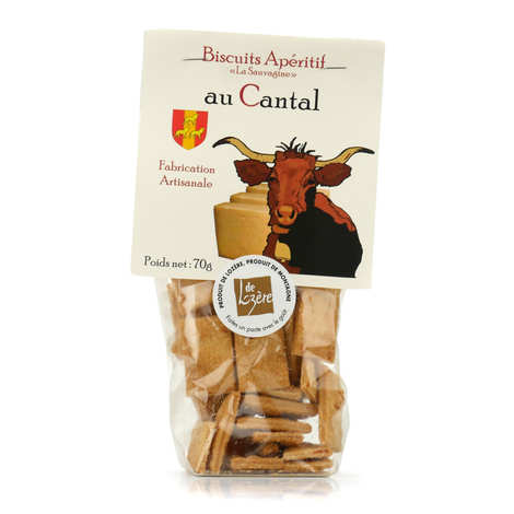 Biscuits apéritif au Cantal - La Sauvagine