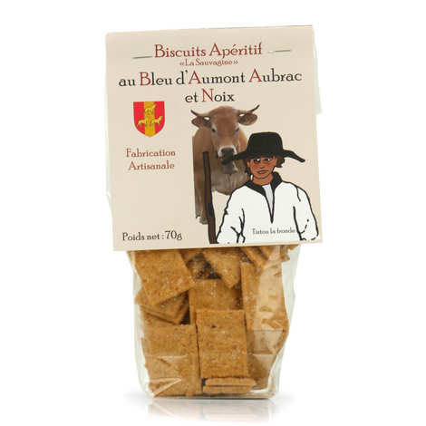 Biscuits apéritif au Cantal - La Sauvagine