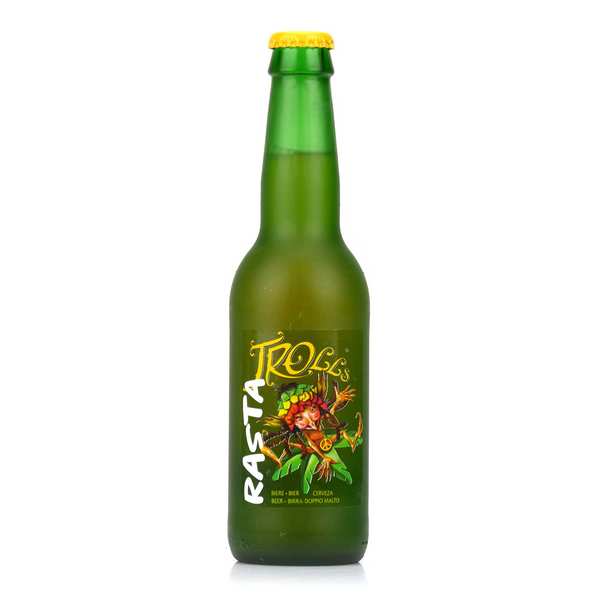 Rasta trolls 7% - bière blonde belge aromatisée au rhum - bouteille 33cl