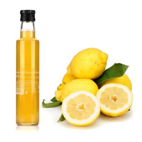  - Organic lemons from Amalfi and syrup assortment