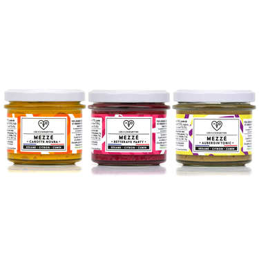 Assortiment de mezzés Les 3 Chouettes Assortiment de mezzés Les 3 Chouettes