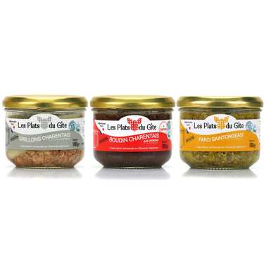 Assortiment de spécialités charentaises Les Plats du Gîte Assortiment de spécialités charentaises Les Plats du Gîte