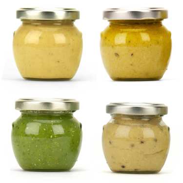 Artisan du fruit vegetables spreads assortment