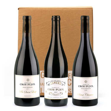 Famille Cros Pujol wines assortment Famille Cros Pujol wines assortment