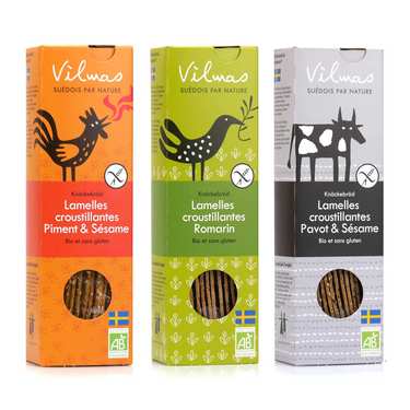 Assortiment de lamelles de pain sans gluten Assortiment de lamelles de pain sans gluten