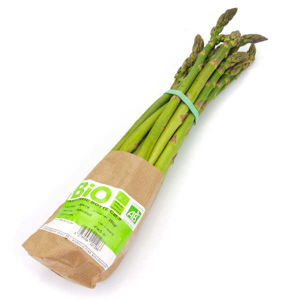 Asperges vertes bio - La botte - 250g