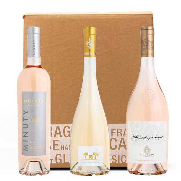 mini pink wine