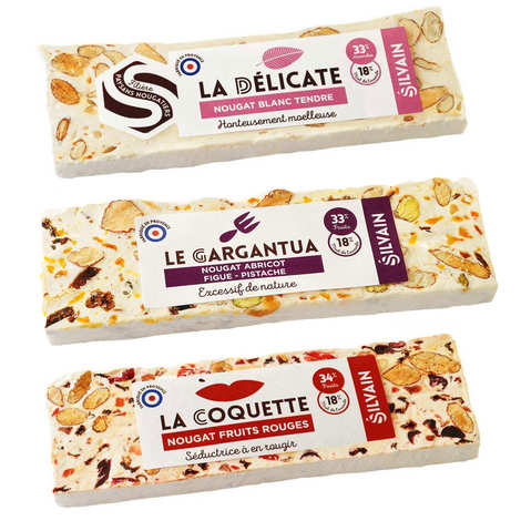 Nougat blanc tomate poivron piment sucré salé - Nougat Silvain