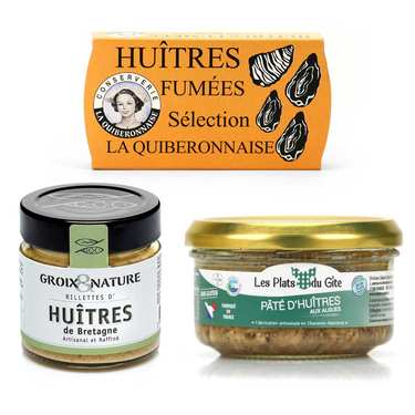 Assortiment autour de l'huître Assortiment autour de l'huître