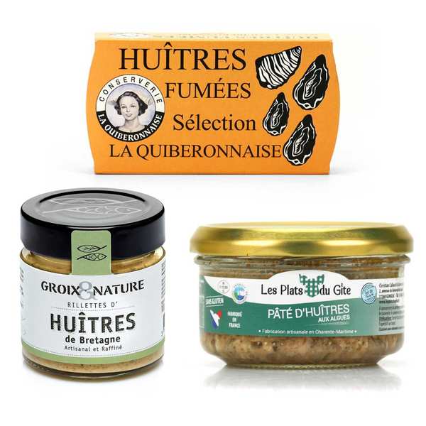 Assortiment autour de l'huître