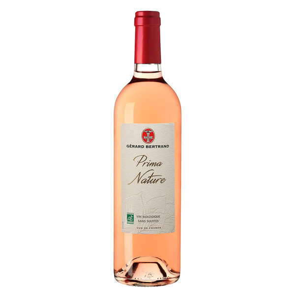 Organic and no Added Sulfites Grenache Rosé Wine Prima Nature