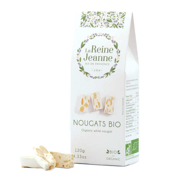 Nougats blanc bio La Reine Jeanne La Reine Jeanne