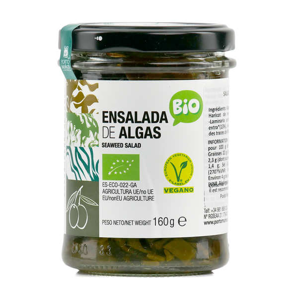 Salade d'algues bio - Pot de 160g